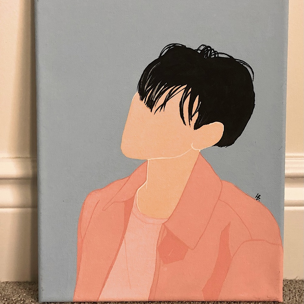 Yoongi painting #BTS #SUGA #ARMY